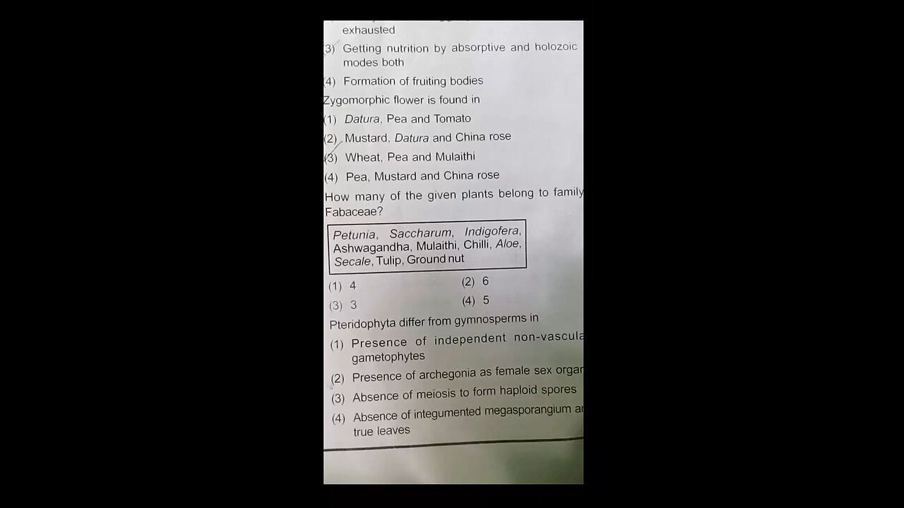 Biology NEET Questions 🤯