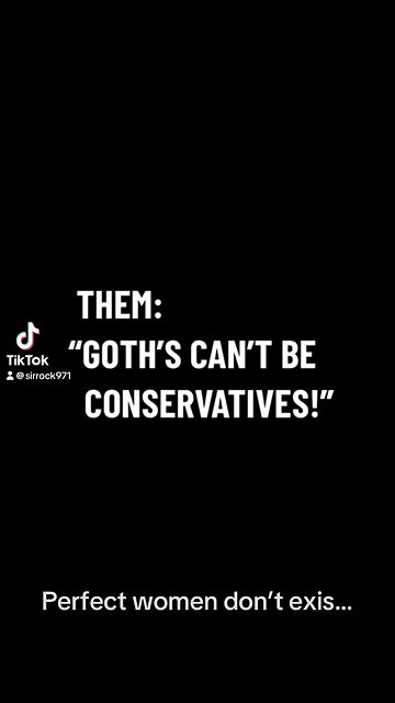 Conservative Goth Women