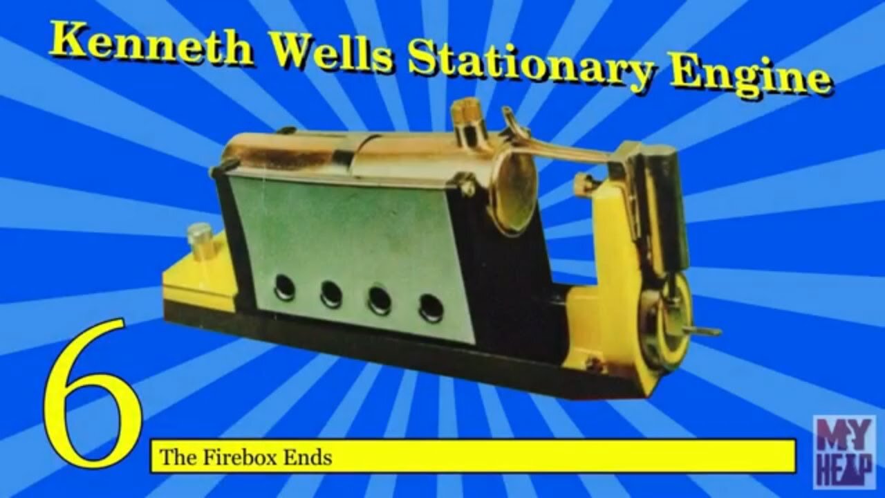 Kenneth Wells Stationary Engine - 06 - The Firebox Ends