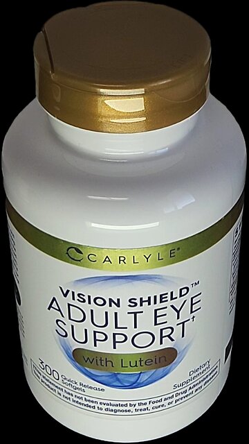 Carlyle Adult Eye Support | 300 Capsules | with Lutein and Zeaxanthin #suppliments