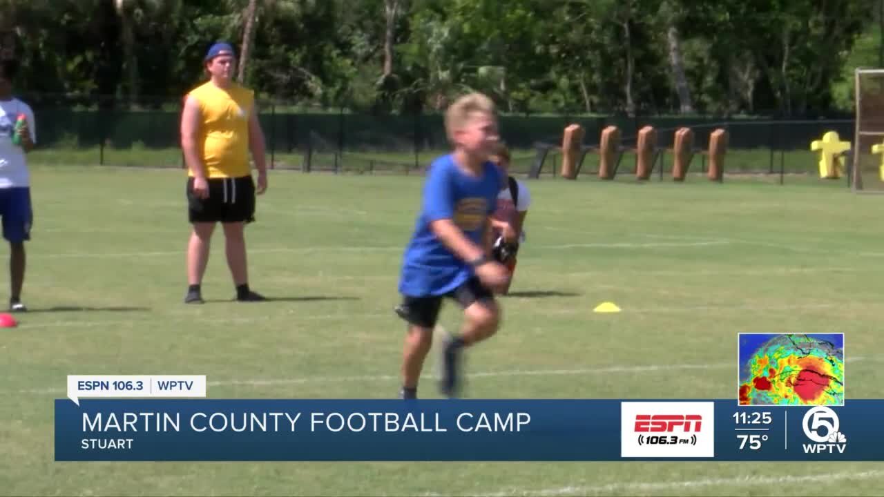 Martin County youth football camp