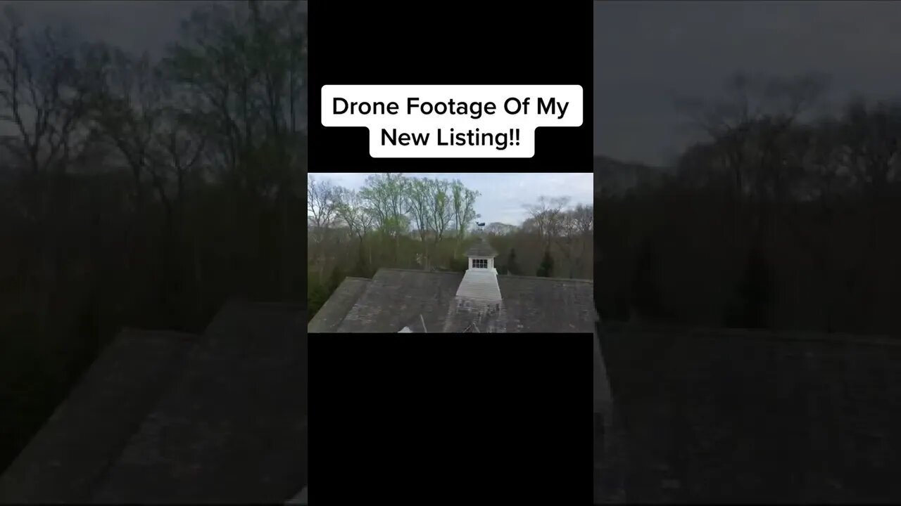 The Actual Drone Footage $6,795,000 Listing! #realestateagent #drone