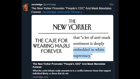 Mask Mandates ARE BACK As Liberal Media Pushes New COVID Variant After Vax Stocks GET CRUSHED! 8-22
