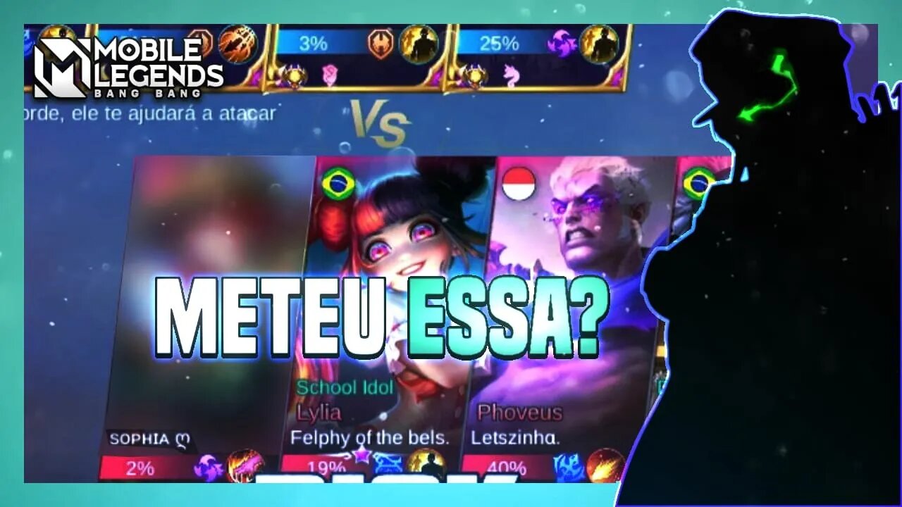 NÃO ACREDITO Q ELES PEGARAM ESSE JUNGLER KKKKKKKKKKKKK | Mobile Legends