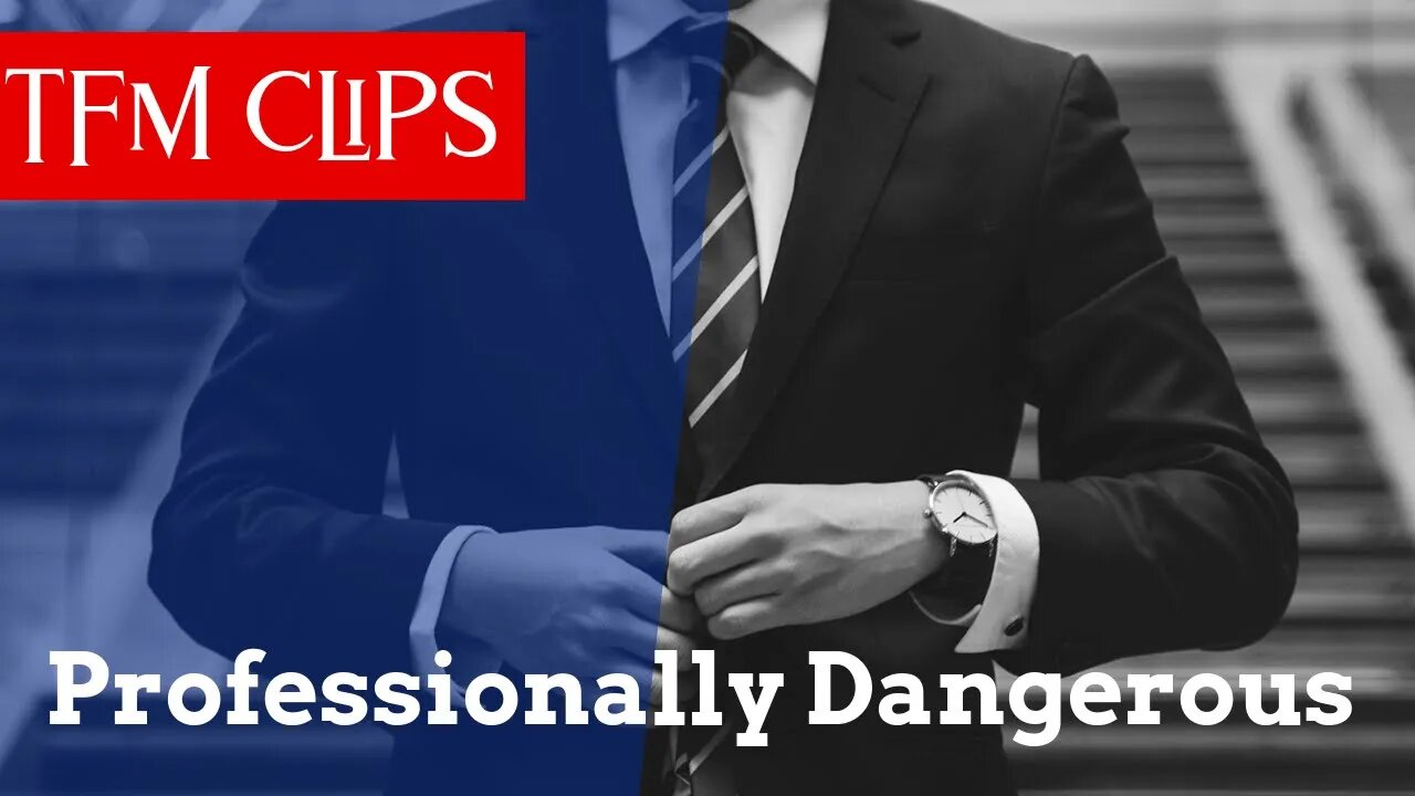 Be Professionally Dangerous - TFM Clips | from Episode 13 of The Fallible Man Podcast