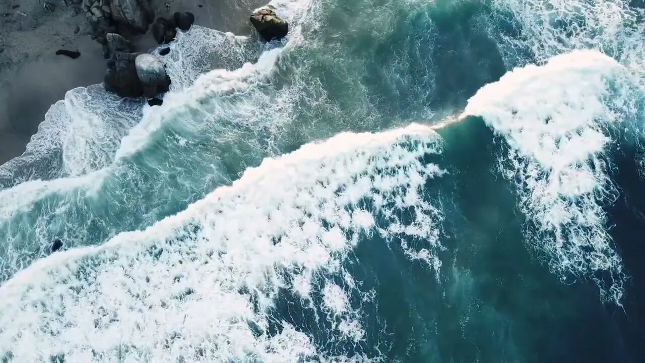 Ocean Waves Sounds 4K