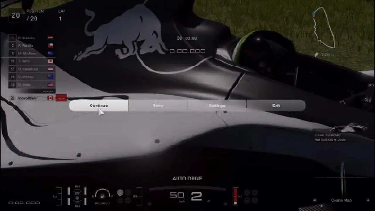 Test run GT7 Red Bull X2014 Junior