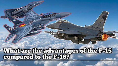 What Are The Advantages Of The F-15 Jet Compared To The F-16 Jet