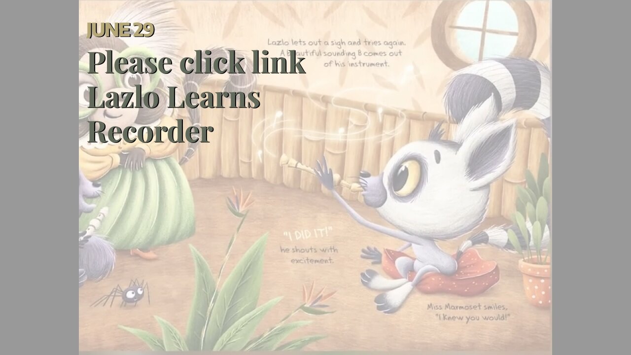Please click link Lazlo Learns Recorder