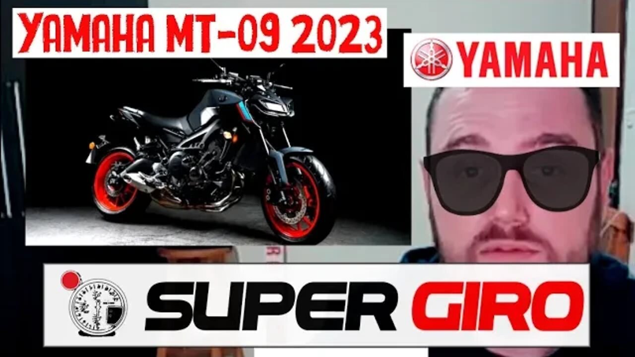 YAMAHA MT-09 2023 #CANALSUPERGIRO