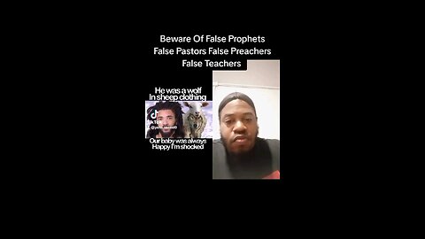 Beware Of False Prophets False Leaders False Pastors False Preachers False Teachers