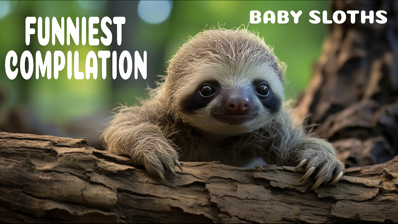 Baby Sloths Being Sloths - FUNNIEST COMPILATION