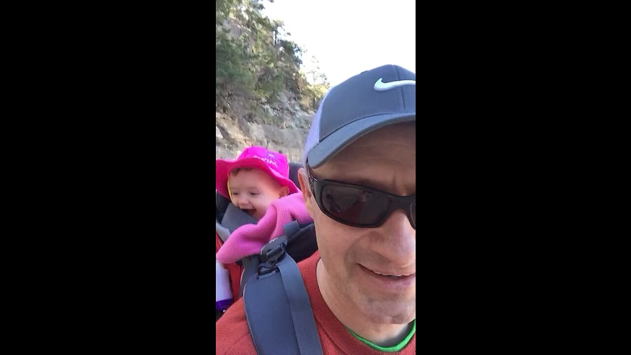 Grand Canyon hike. Baby loved it.