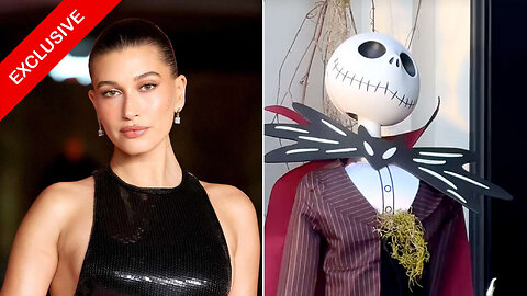 Hailey Bieber Celebrates Halloween with Adorable Jack Skellington Decor for Her Son