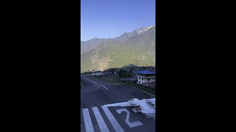 World’s deadliest lukla airport take off