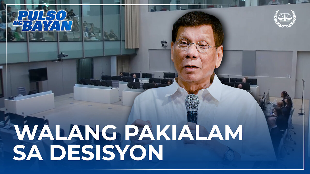 FPRRD, walang pakialam sa desisyon ng ICC na ipagpatuloy ang imbestigasyon sa 'war on d r u g s