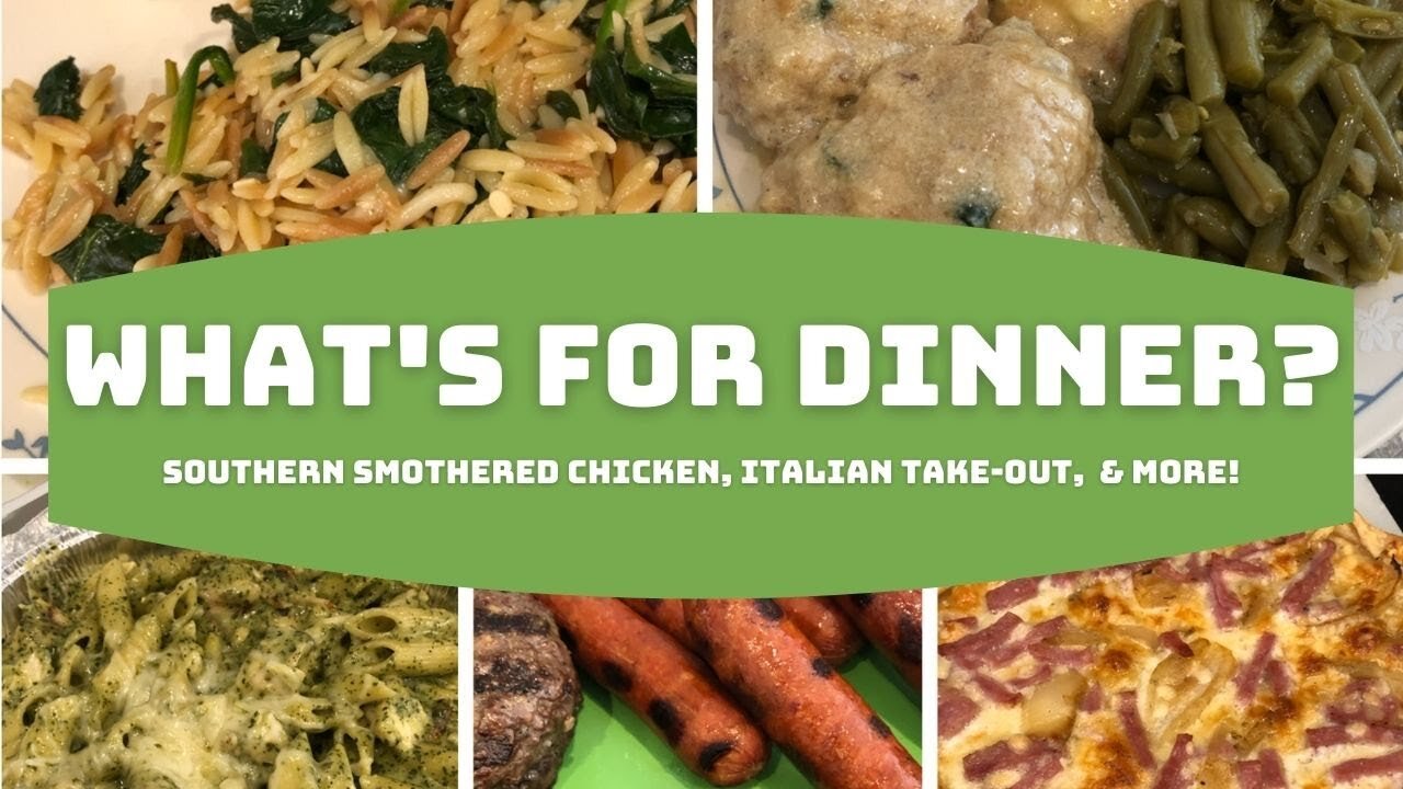 What's For Dinner? (#165) | Southern Smothered Chicken | Easy Dinner Ideas!