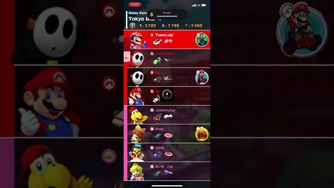 Mario Kart Tour - Today’s Challenge Gameplay (Mario vs. Peach Tour Day 11)