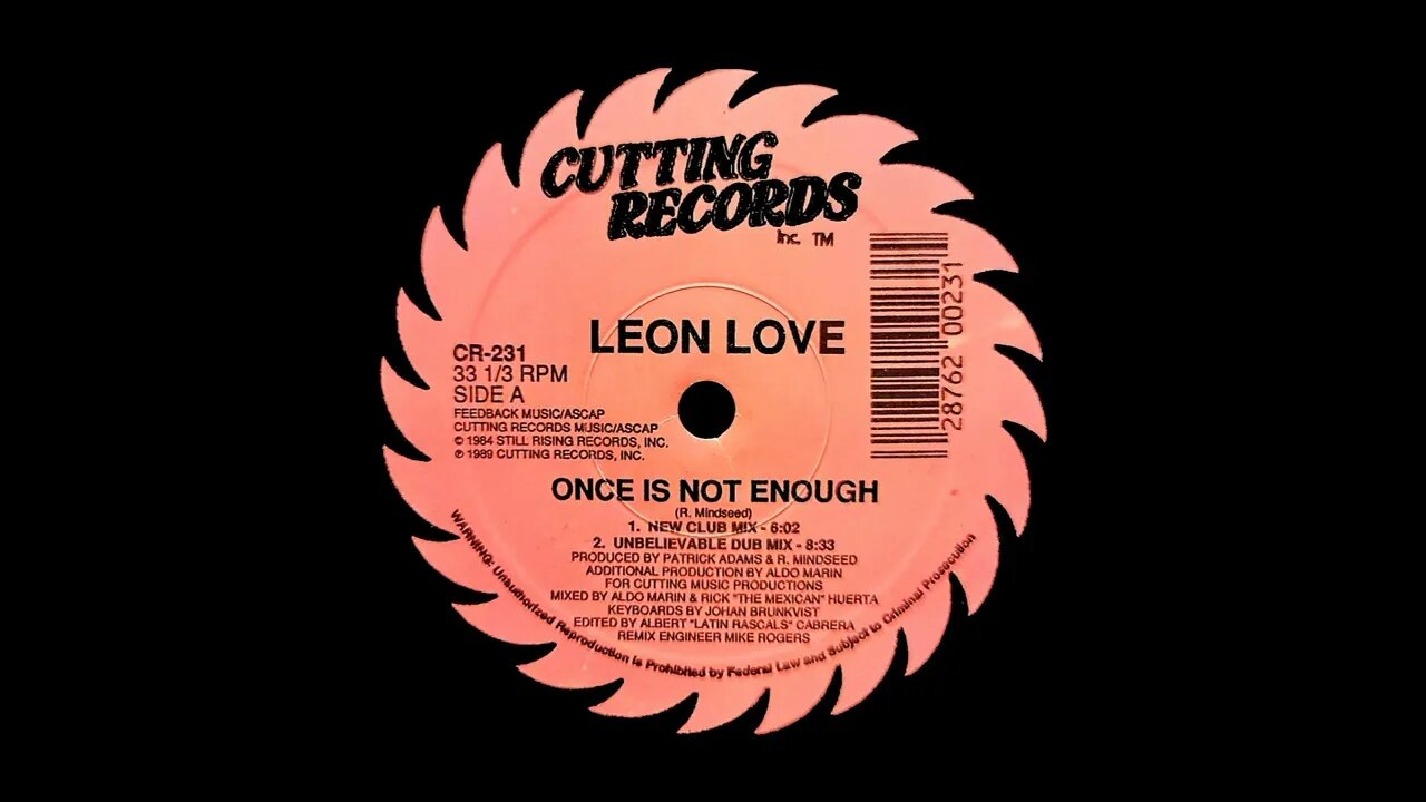 Leon Love Once Is Not Enough