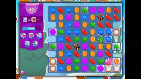 Candy Crush Level 6068 Talkthrough, 28 Moves 0 Boosters