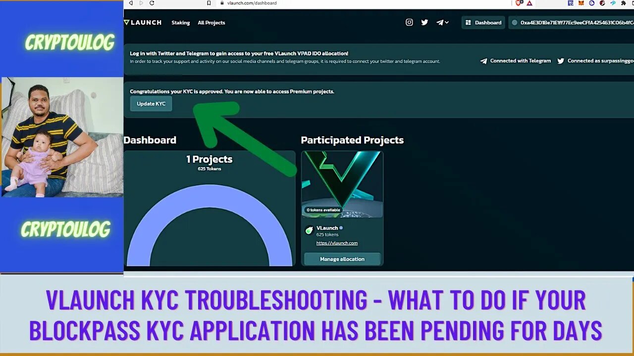 Vlaunch KYC Troubleshooting - What To Do If Your Blockpass KYC Application Has Been Pending For Days