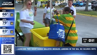 Rowdies and Rays hurricane relief