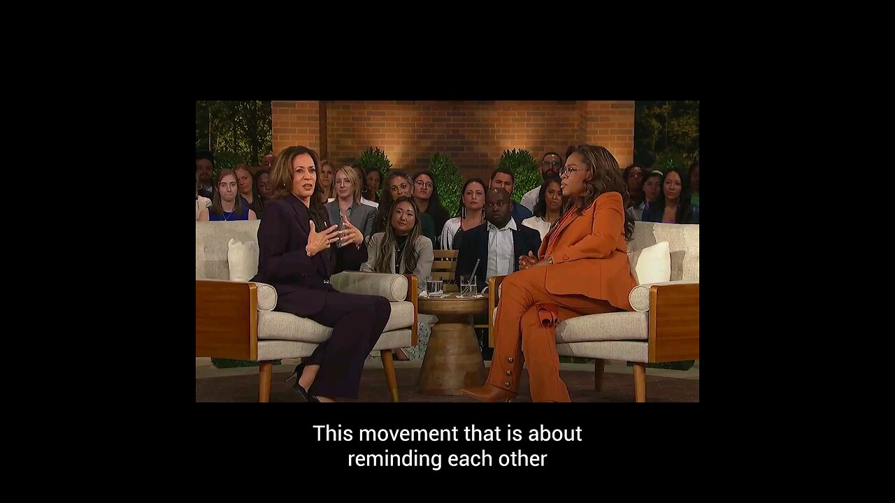 Oprah and Kamala on REUNITING America Had so many celebrity guests🤯