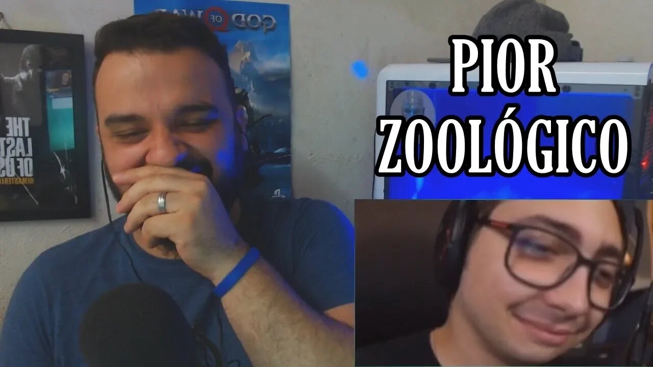 (REACT) O PIOR ZOOLÓGICO DO MUNDO! (alanzoka)