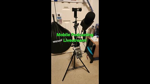 Easy Mobile Podcasting Livestream Setup with Podtrak 4 #mobile #fishing #livestream