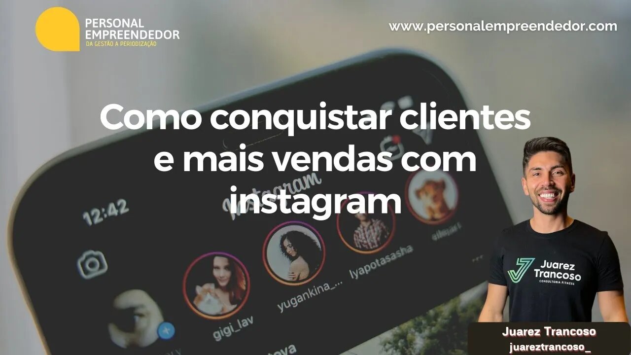 #92 Como conquistar clientes e mais vendas com instagram | Com Juarez Trancoso