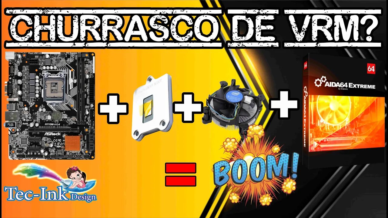 Processador Interposer QNCT | Teste De Estabilidade De Sistema No Aida 64 Com Cooler Box De Alumínio