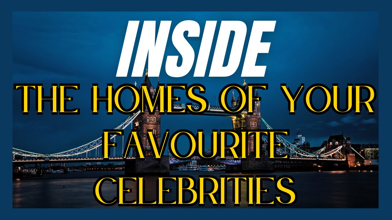 Go Inside the World's Most Lavish Celebrity Home : CELEBRITY REAL ESTATE EXTRAVAGANZA!