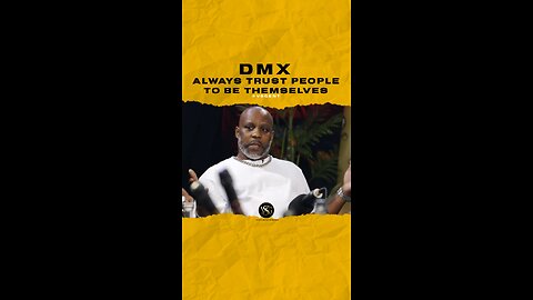 #dmx always trust people to be themselves. 🎥 @drinkchamps