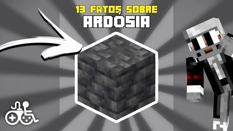13 Fatos sobre ARDÓSIA (ARDOSIABISSAL) no Minecraft #shorts