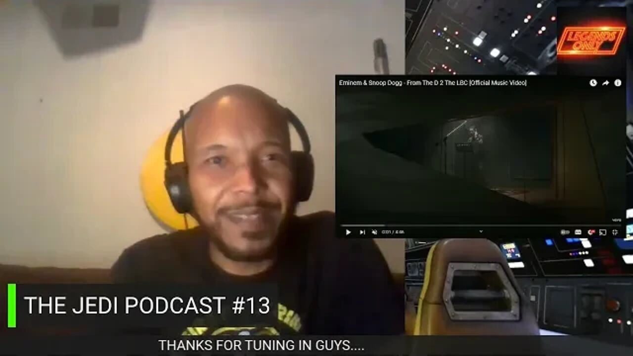 THE JEDI PODCAST #13 : LIVE EMINEM AND SNOOP DOG REACTION AND MORE...
