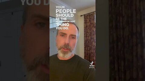 As a leader the growth and development of your people should be the most important thing.