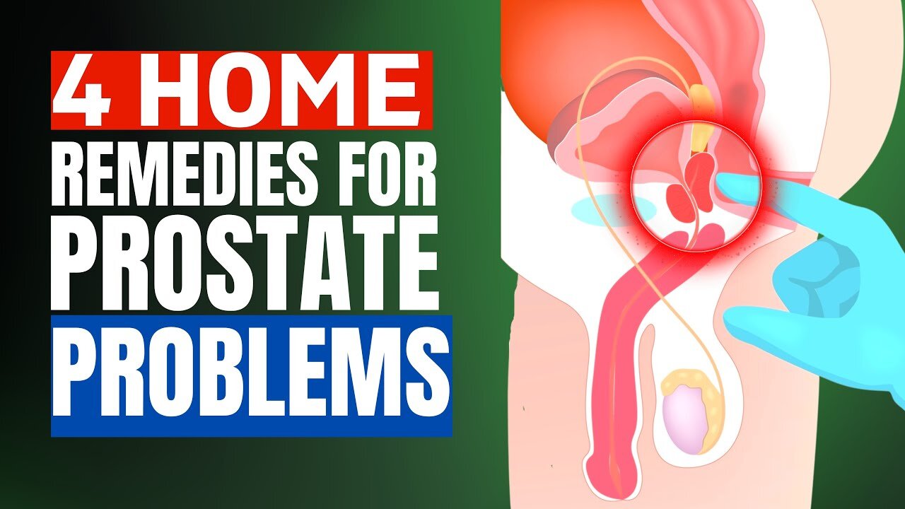 4 Home Remedies For Prostate Problems (Proven DON'T IGNORE)