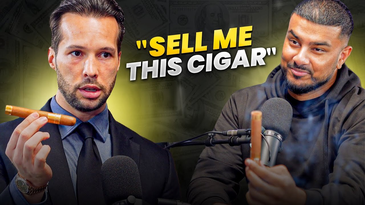 🔥🔥💵 "Sell Me This Cigar" - Tristan Tate Interview on His Life and How to Sell Anything 🔥