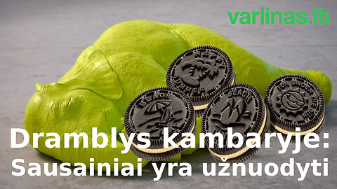 Varlino skaitiniai - Dramblys kambaryje: Sausainiai (Oreos) yra užnuodyti