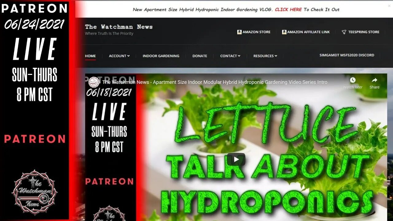 06/24/2021 The Watchman News - The News Just Keeps Getting More Insane! - Website Updates!