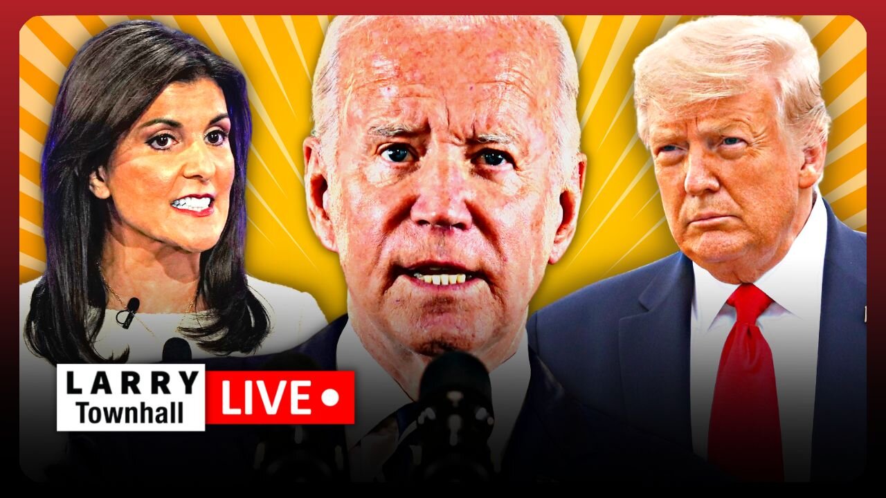 Nikki DROPS OUT: Trump vs Biden SHOWDOWN! | Larry Live!