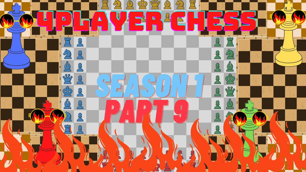 4 Player 1|1 min Chess Season 1 Part 9
