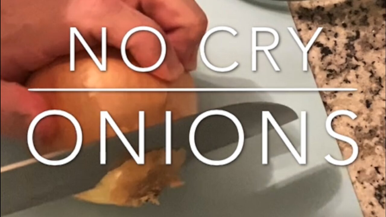 How to Cut Onions Without Crying.