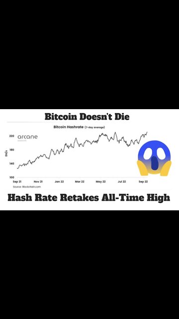 Bitcoin Hash Rate Reaches New High | Crypto News | Bitcoin Miner Revenues Grows #shorts