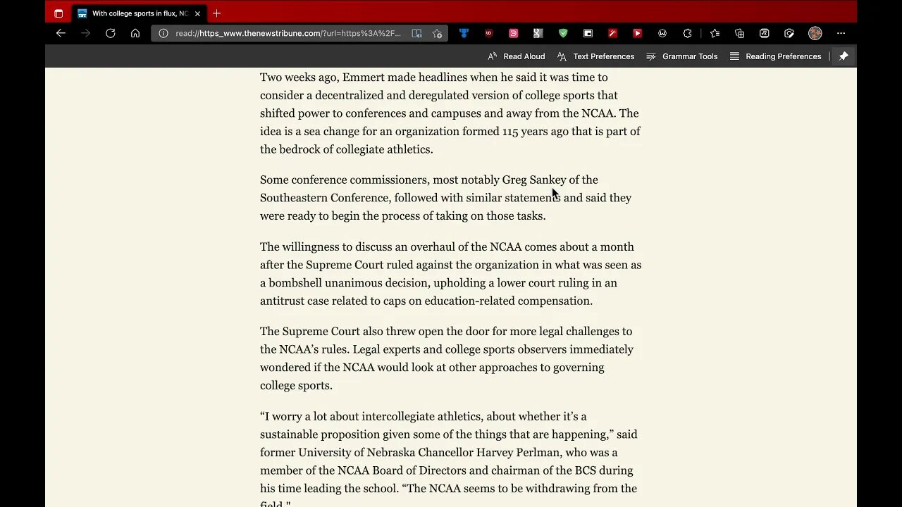 NCAA to do major overhaul! [NCAA crumbling]?