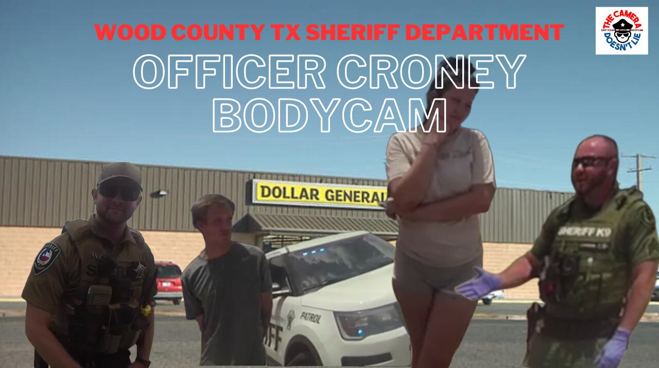 Wood County Tx Deputy Croney Bodycam I Smell Marijuana