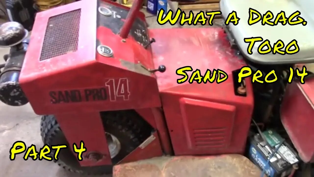 Repairing a Toro Sand Pro 14 Part 4. #Toro #sandpro #Kohler