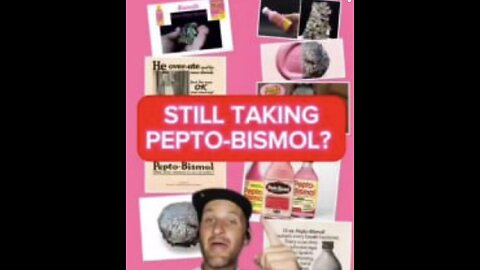 Peptobismol made of a heavy metal - REPTO-BISMOL