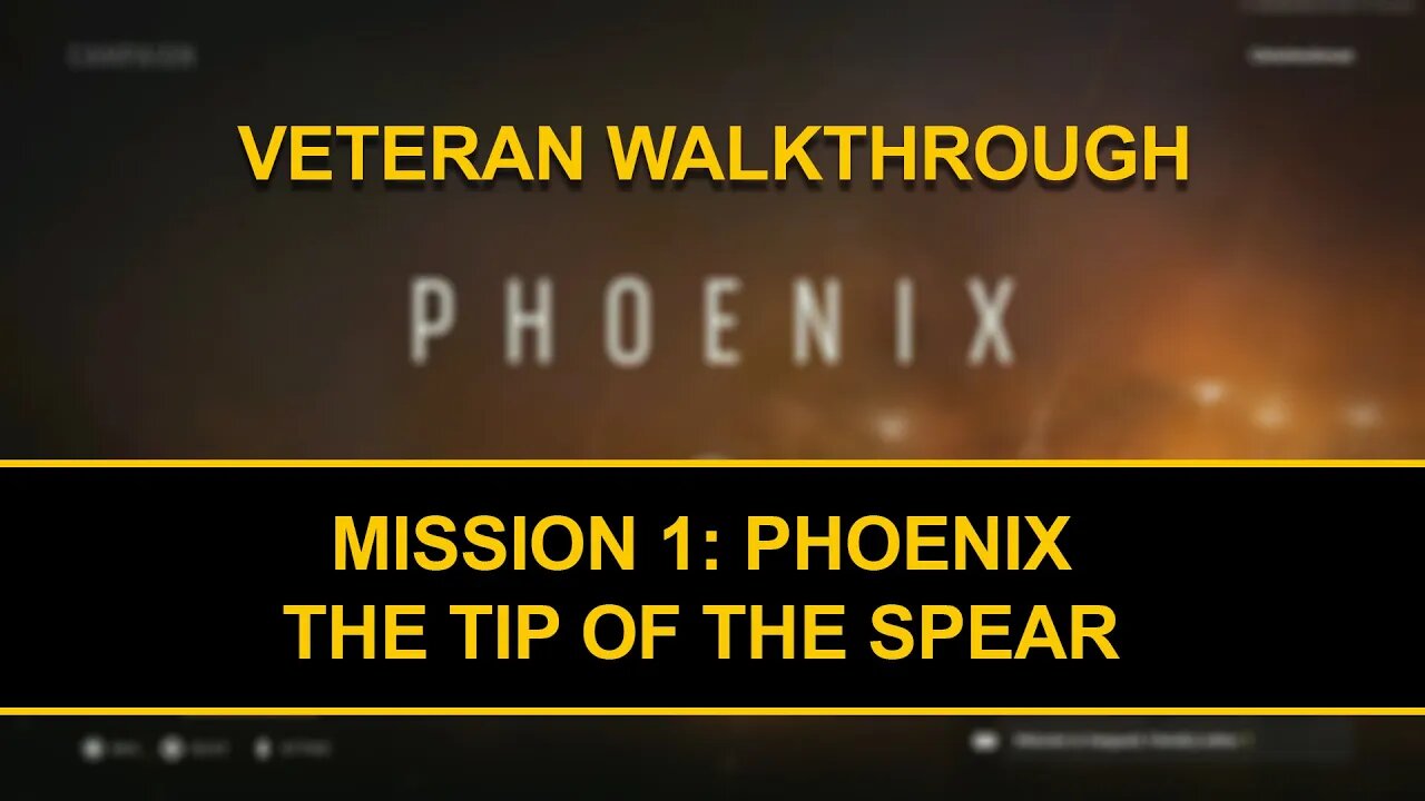 Phoenix - Mission 1 - Veteran Walkthrough - Call of Duty Vanguard