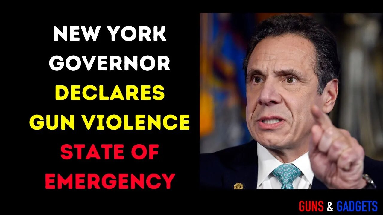 New York Governor Declares a Gun Violence State of Emergency